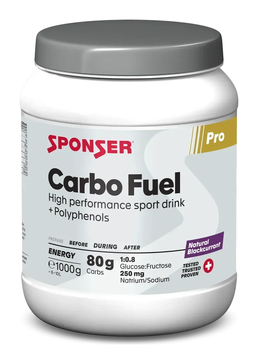 Dóza sacharidového nápoje SPONSER Carbo Fuel