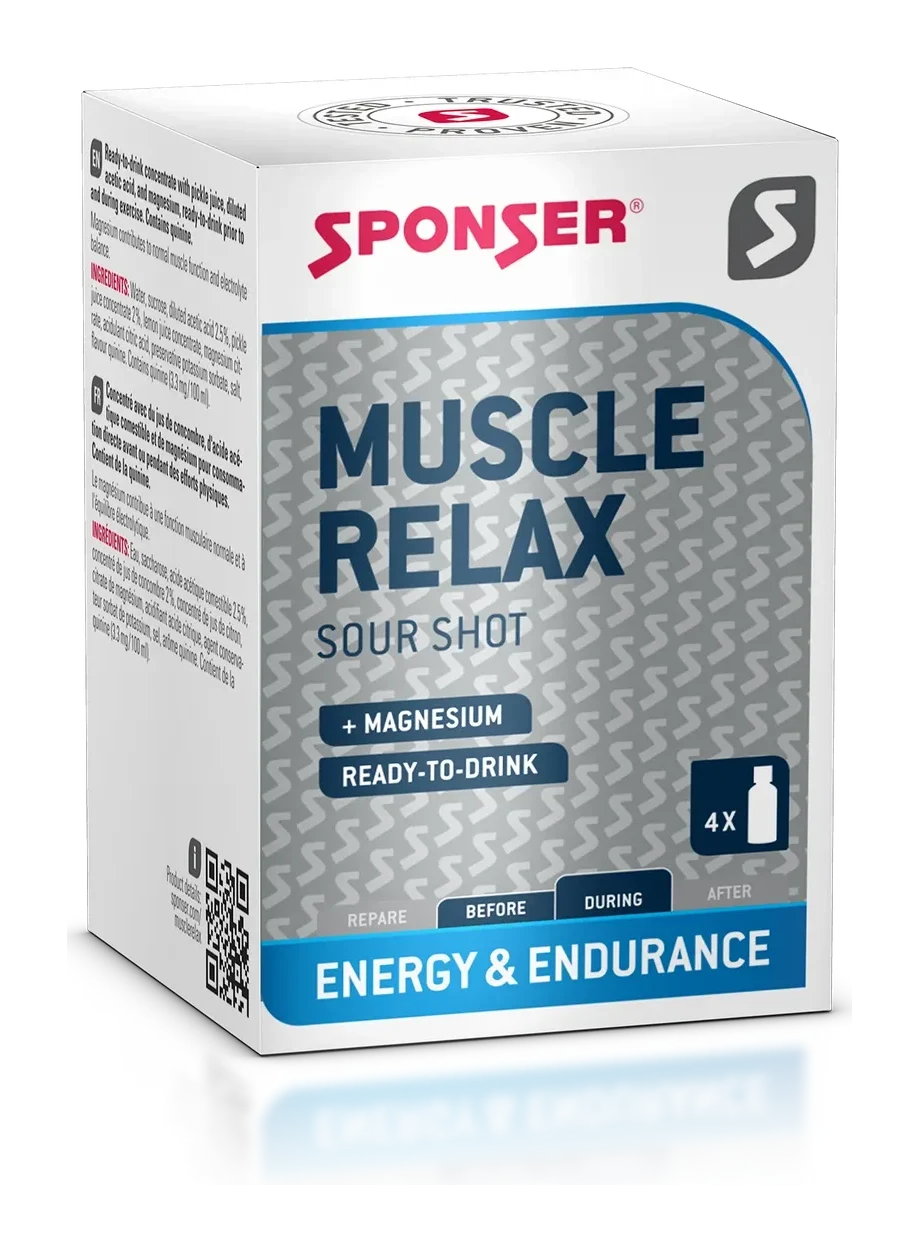 SPONSER MUSCLE RELAX (box 4 x 30 ml) - Proti křečím