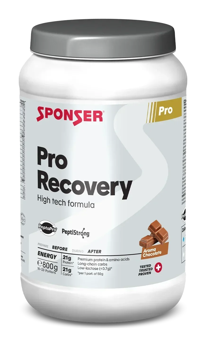 SPONSER PRO RECOVERY Vanilla 50/40 (900 g) - Špičkový regener vanilkový