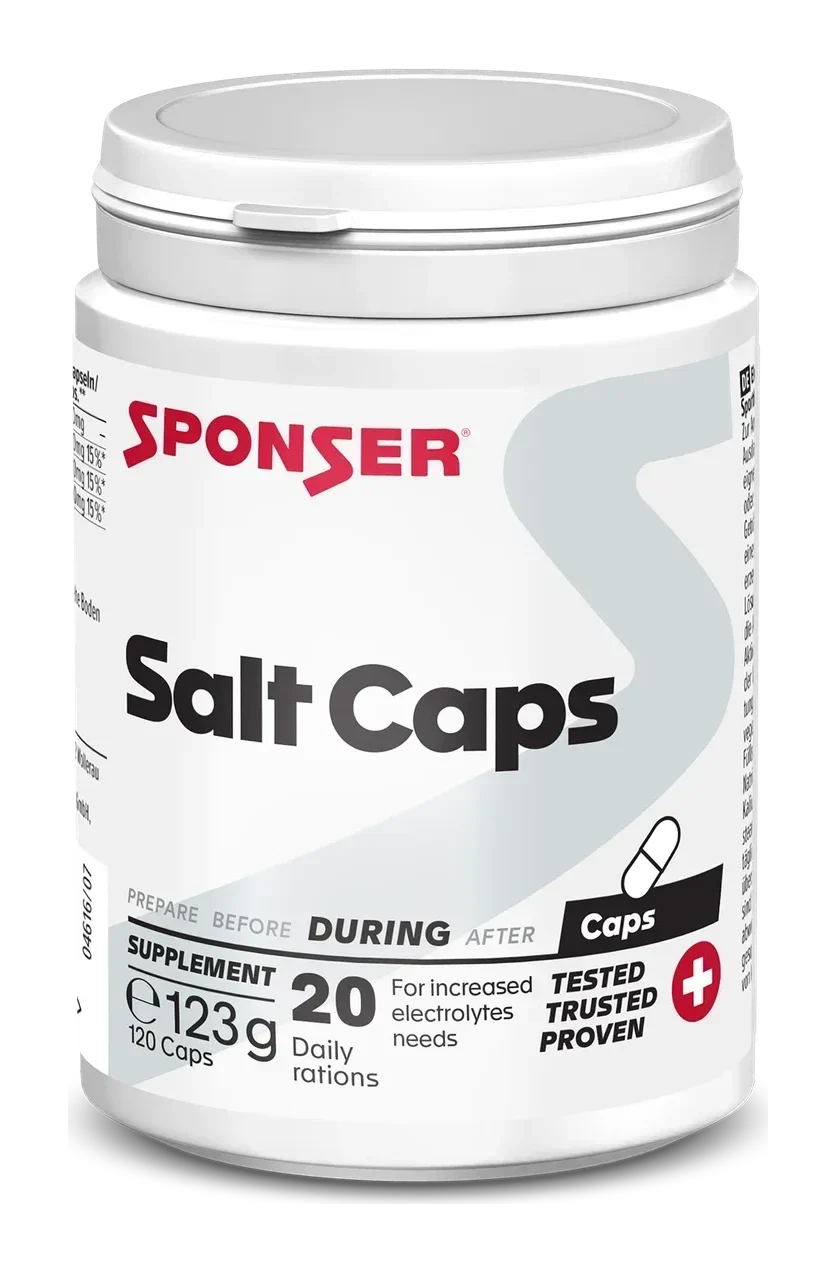 SPONSER SALT CAPS 120 kapslí - Elektrolyty v kapslích bez příchutě